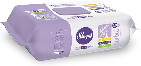 Sleepy Herbal Kişisel Bakım Havlusu 100 Yaprak