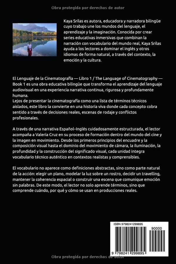 El Lenguaje de la Cinematografía — Libro 1 / The Language of Cinematography — Book 1: A Bilingual Spanish–English (español–inglés) Vocabulary Novel ... & Reading Comprehension) (Spanish Edition) image 3