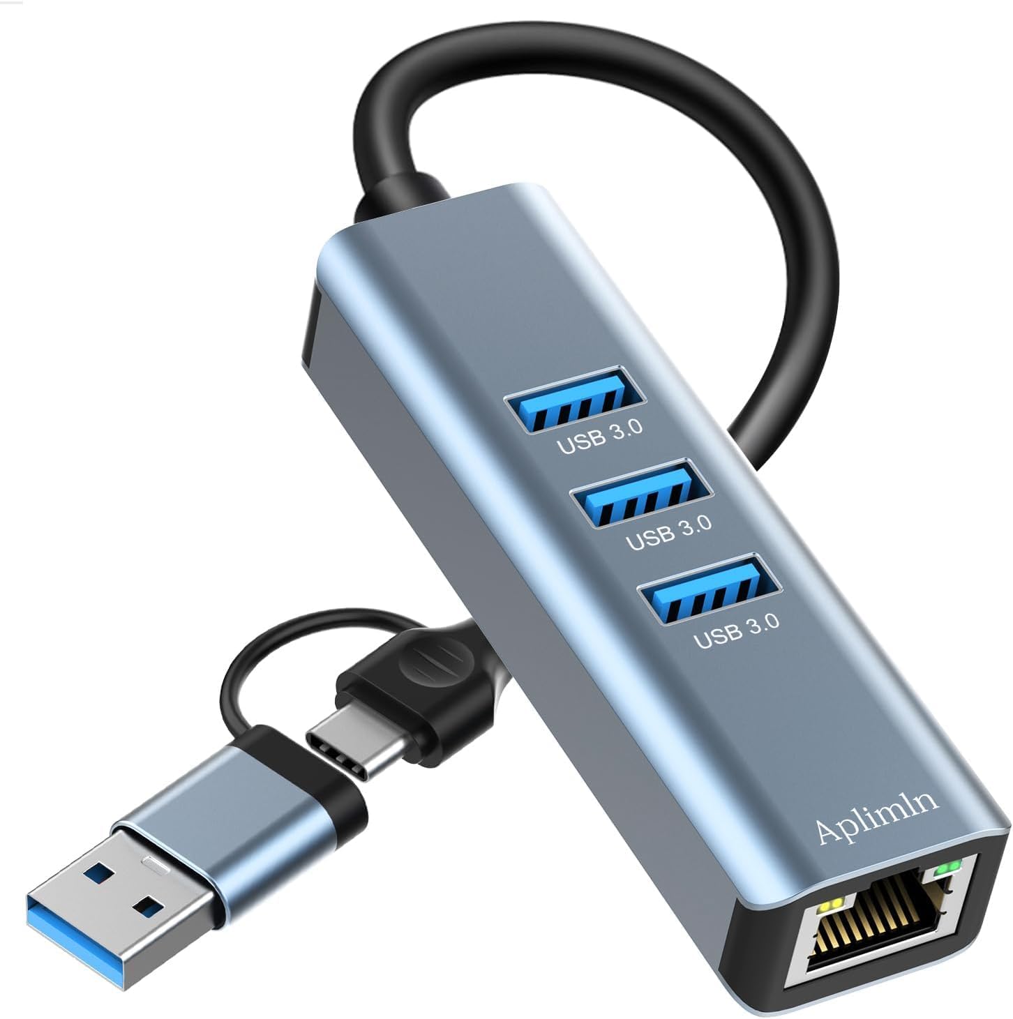 Adattatore USB A Ethernet Gigabit PremiumCord - 10/100 Mbps, 20 Cm Bianco - Foto 5