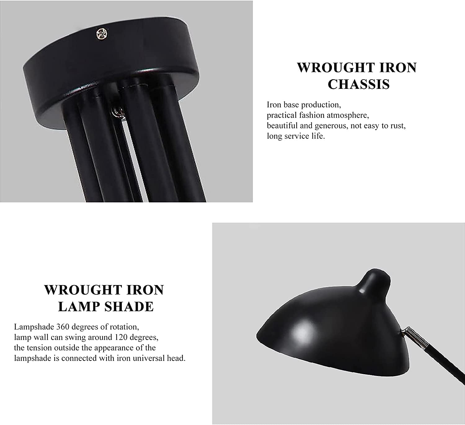 Lámpara colgante Moderna Ajustable de Hierro forjado Negro, accesorio de iluminación de techo para restaurante, pasillo, dormitorio, casa de Campo.