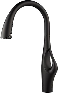Pfister GT529-IHB Kai 1-Handle Pull-Down Kitchen Faucet Matte Black