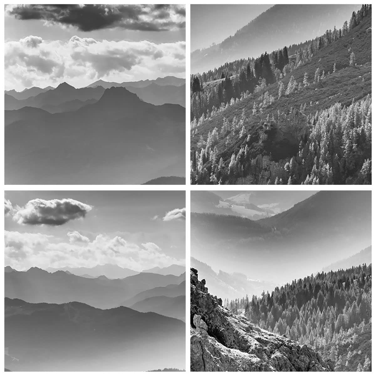 Tableau Impression Sur Verre 100x40 Cm - Paysage De Montagne Des Alpes, Déco Murale Moderne - Neuf