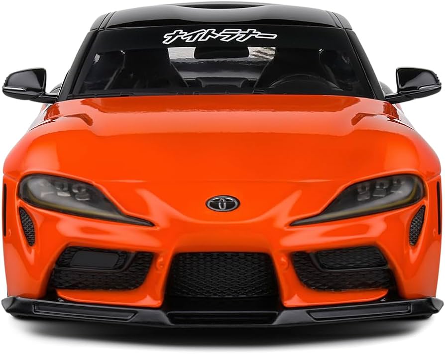 Amazon.com: Solido 1:18 Toyota GR Supra 2024 Orange : Arts, Crafts