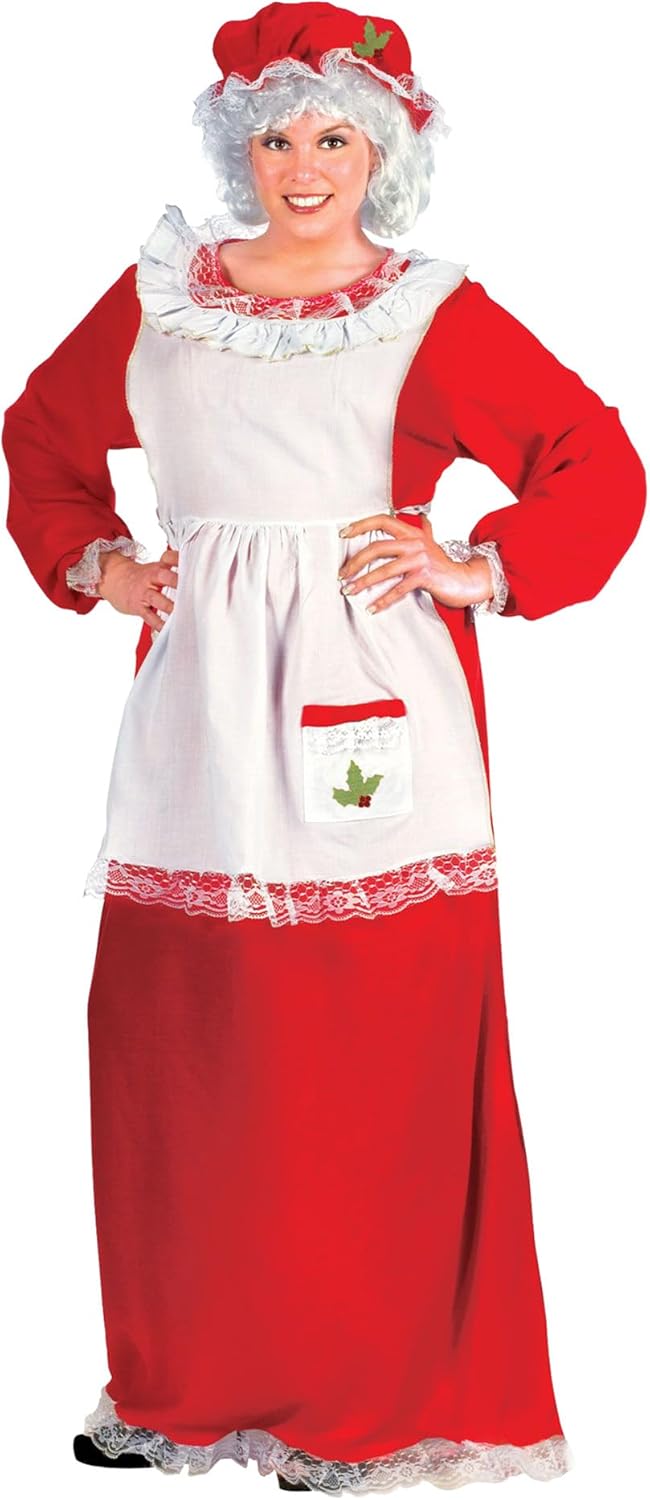 Mrs. Claus Costume - Plus Size 1X/2X - Dress Size 16-20
