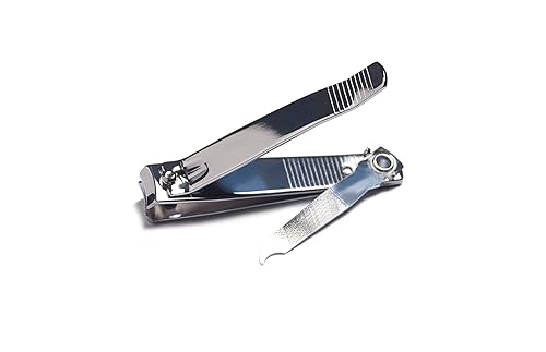 Miniatura 2 de Grafco - Alicate de uñas de metal – Quitacutículas de acero inoxidable de 5 1/2 pulgadas – Herramienta de cuidado de uñas de manicura y pedicura