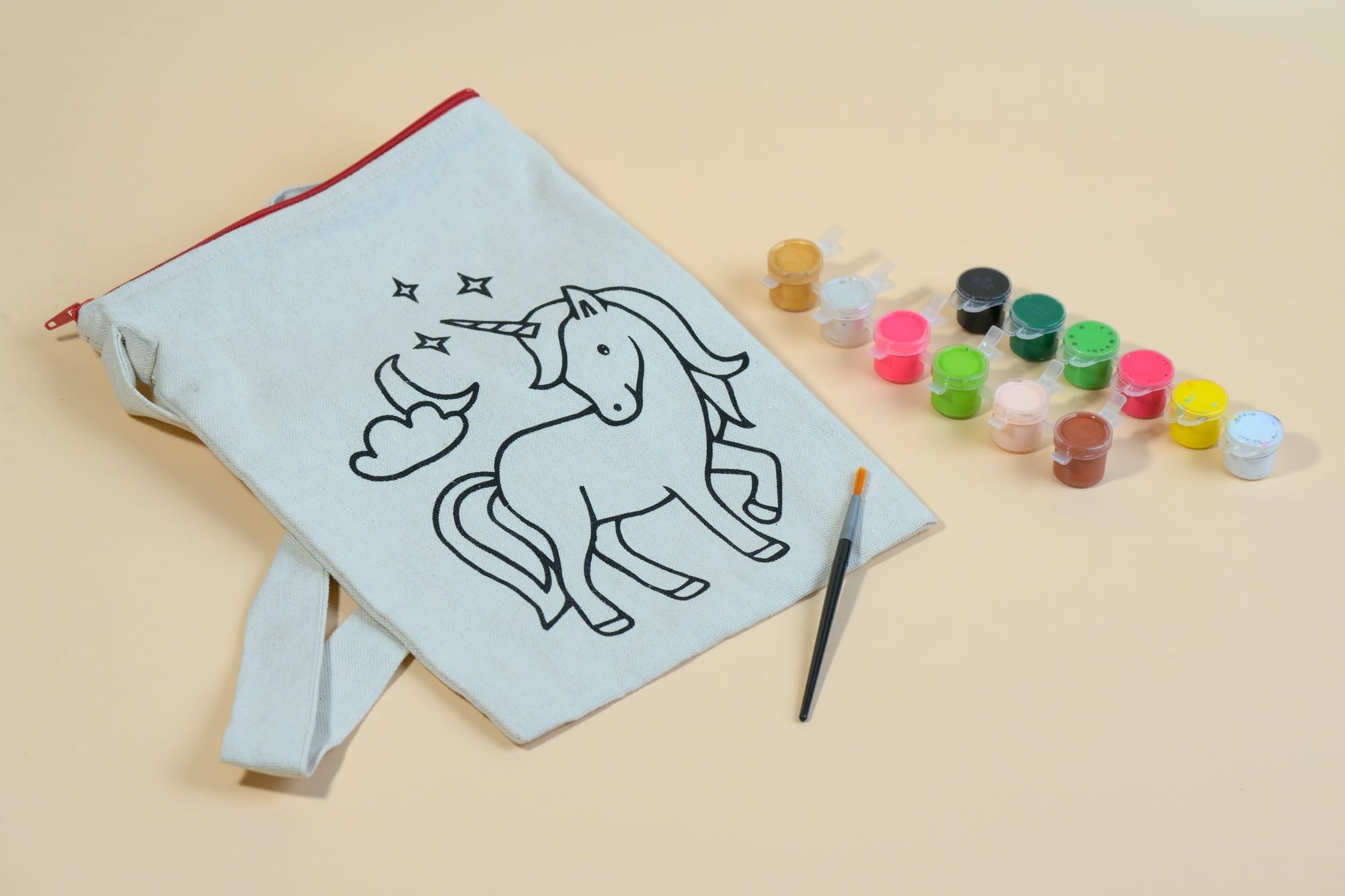 Pumpkin Patch Kids DIY Unicorn Sling Bag Craft Kit Paint & Art Activity to Create Your Own Picnic Bag Canvas Material Includes Paint Kit Ideal for 3-11 Years 10x8x2 Inches Unisex (B0DHCRN8HY) Amazon Price History, Amazon Price Tracker