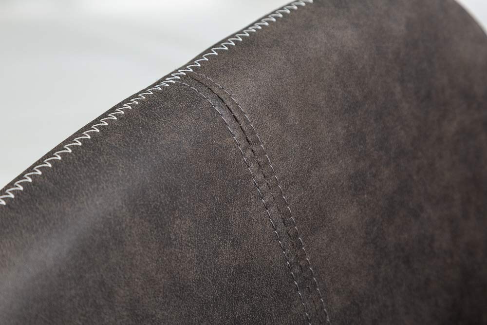 Invicta Retro Lounge Sessel Mustang - Hellbrauner Esszimmersessel Vintage