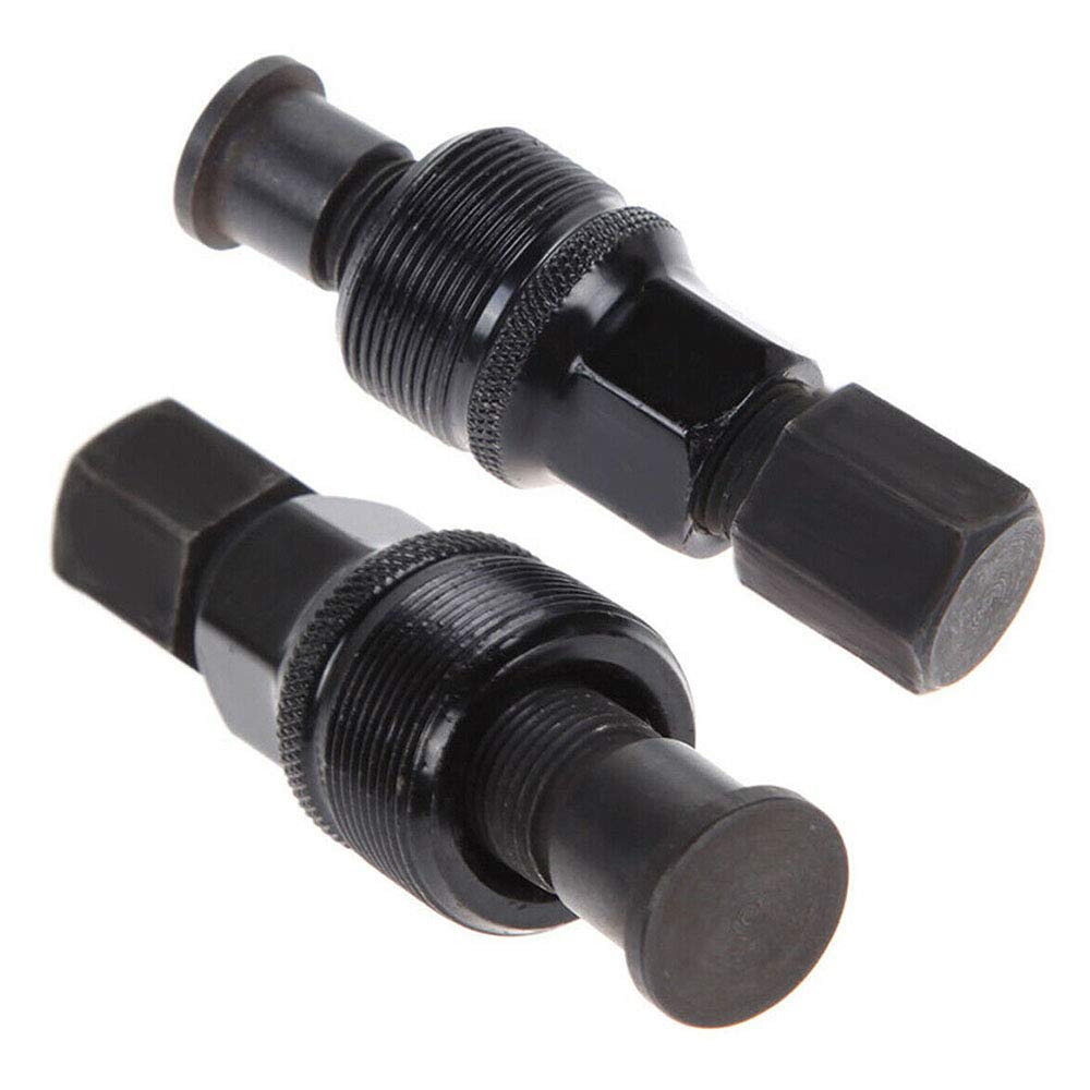 Acxico 1 Set of Bicycle Bicycle Crank Set Crank arm Puller Repair Remover Black