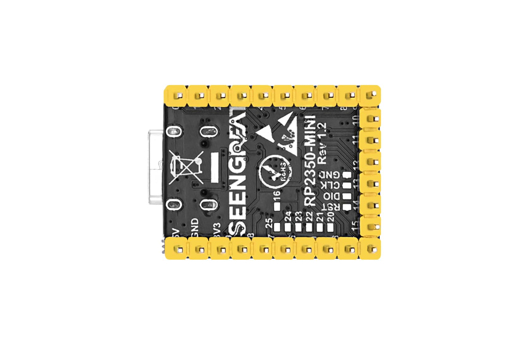 4M/16M USB RP2350 Mini Microcontroller Development Board Dual Core Dual Architecture Processor Rp2350a Suitable For Raspberry Pi I.1077310308 - View #9