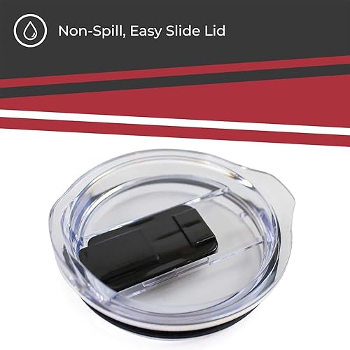 Miniatura 142 de Campus Colors Vaso de acero inoxidable de la NCAA perfecto para el día del partido, 18 onzas, doble pared, mantiene las bebidas perfectamente Azul