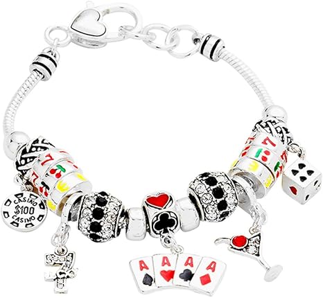 10. Lola Bella Casino Themed Bracelet