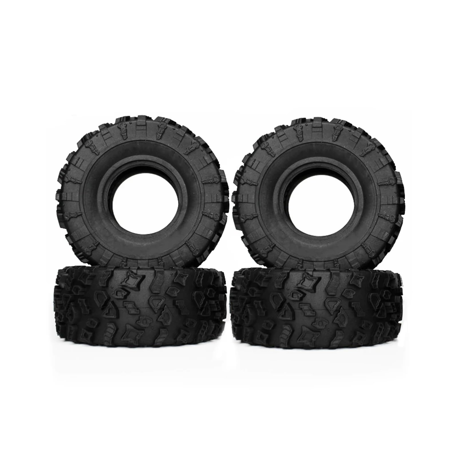 RC Pneumatici Ricambi Per 4 Pezzi 130 * 54 Mm Diametro 2 Pollici Pneumatici Pelli Telecomando Per Arrampicata Accessori Per Auto E Aggiornamenti Sostituzione Riparazione