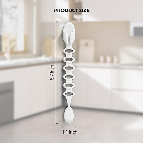 Miniatura 7 de Organizador de cables de silicona para cocina, viajes y oficina, correas de almacenamiento de alambre de silicona, accesorios de carga esenciales,