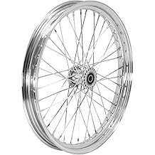 Chrome chopper harley custom Front rim 40 Spoke Spool Hub Wheel 21 x 2.15