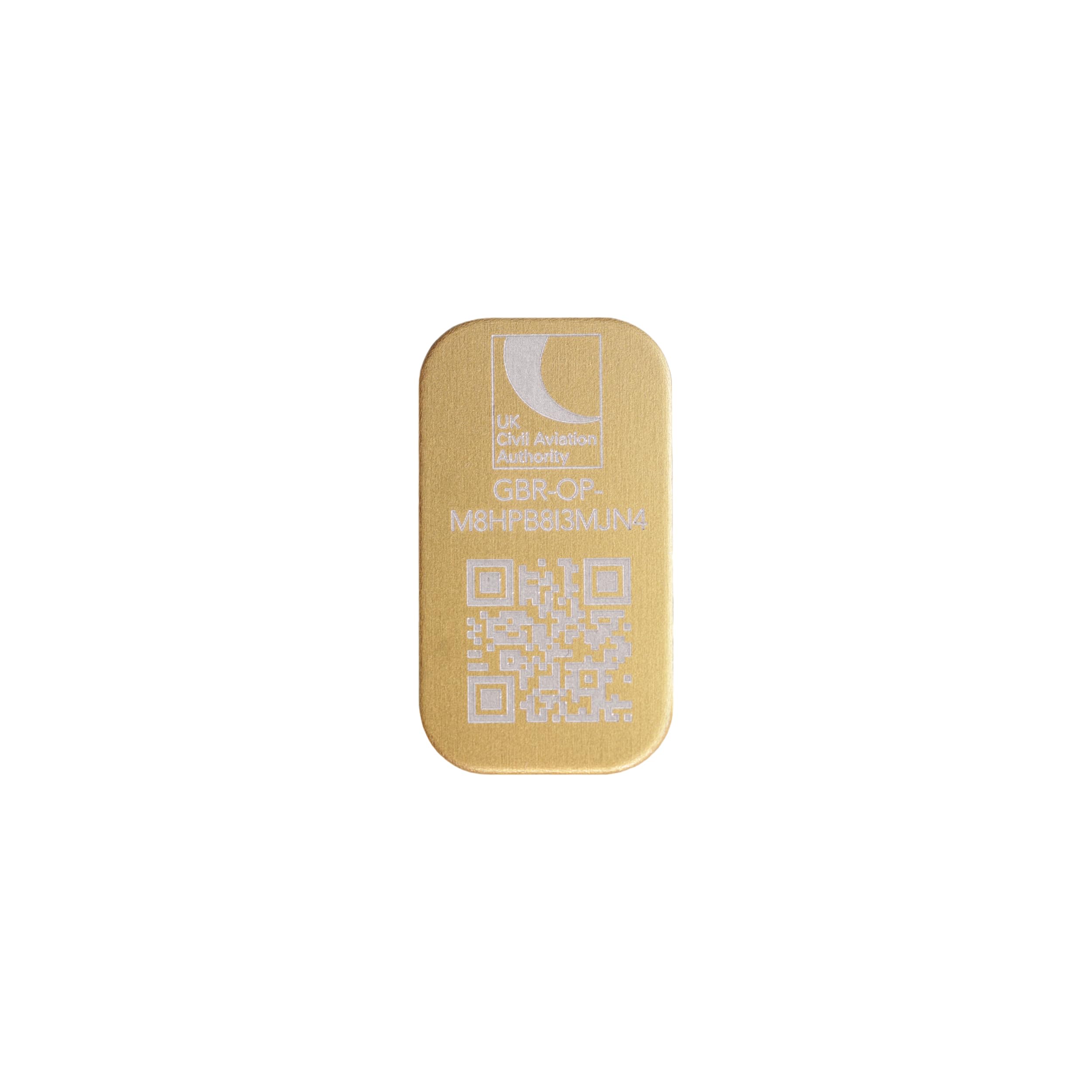 Roboterwerk, Drone registration plate, CAA registration, Flyer ID or drone ID registration number - Image 2