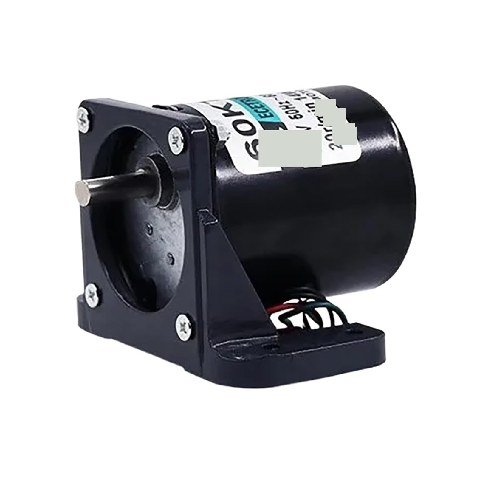 MGIMGFKZD Synchronous Motor 220V 14W 2.5rpm-110rpm Motor+Bracket 60KTYZ Eccentric Shaft Permanent Magnet synchronous AC Motor CW CCW Motor(220V 50rpm)