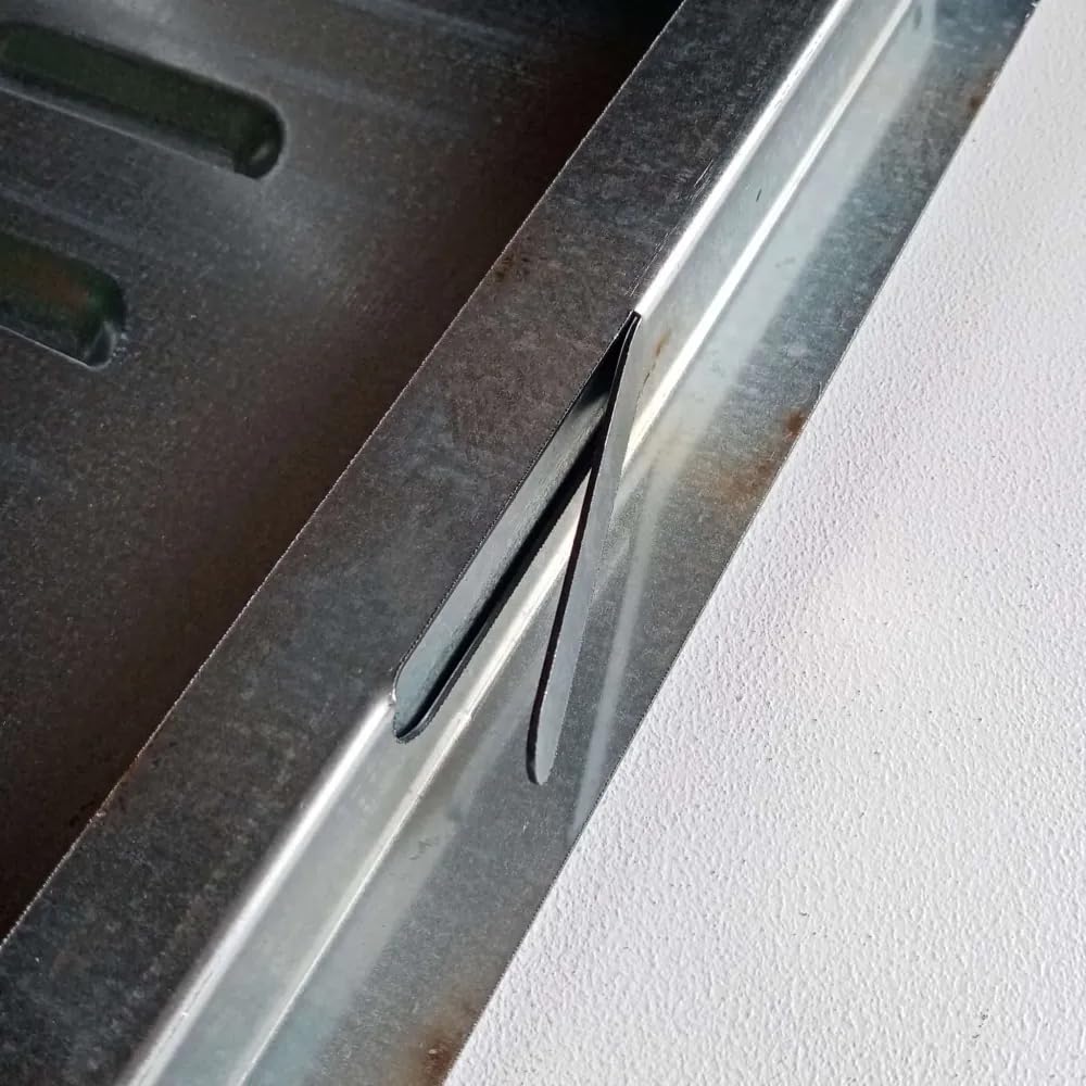 AFLEX Sportello Ispezione Porta Zincata Sportello Contatore Gas Cornice 20 Mm Sportello Ispezione Gas Telaio 0,8 Mm Profondità 25 Mm Lc30 Hc40 Ln26 Hn36 cm