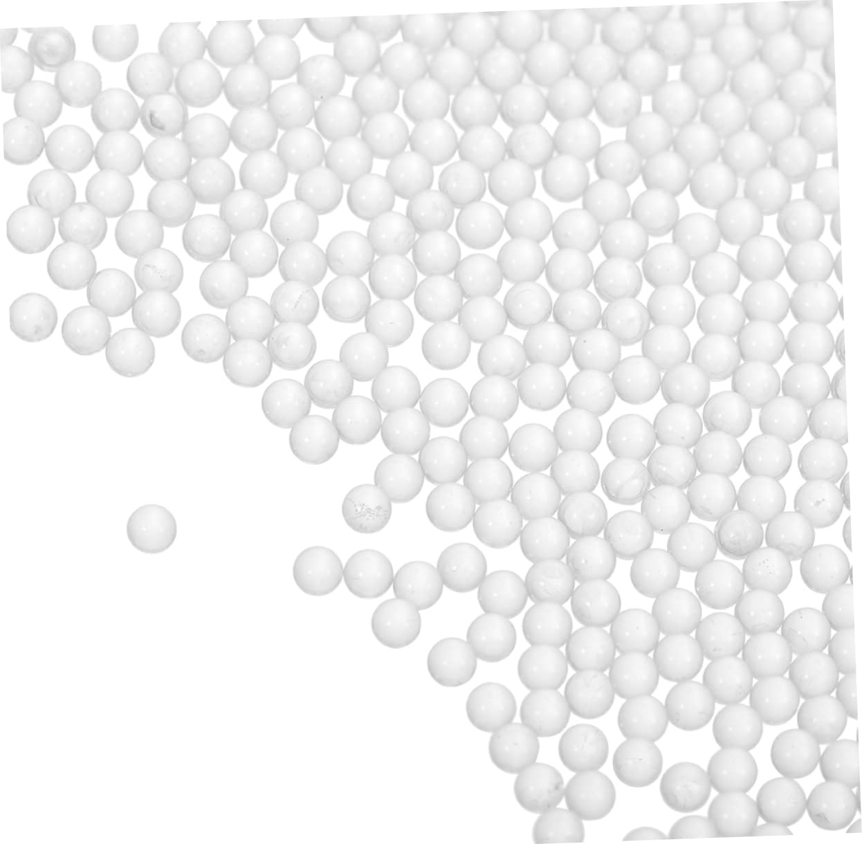 Anneome 2 Set Di Sfere Di in Massiccio Di Piccole Dimensioni Facili Da Maneggiare Finitura Liscia Multiuso Portatili 2000 Pezzi * 2
