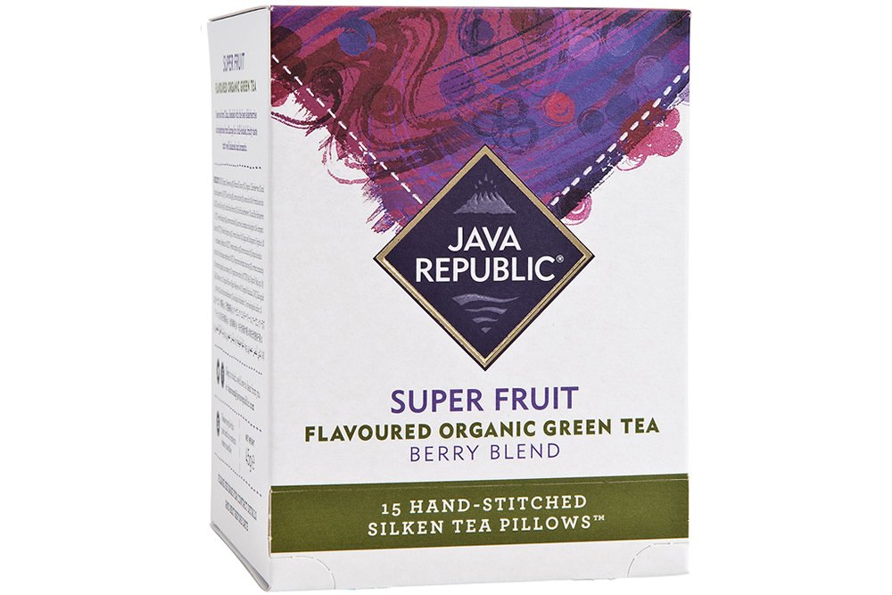 Java Republic Super Fruit Flavoured Organic Green Tea