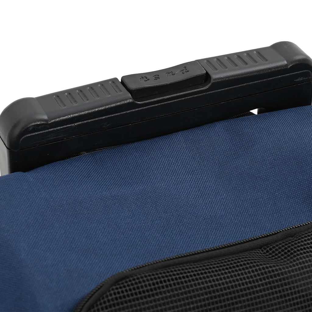 Carrello per animali domestici 3 in 1 Design Blu 48x32x(57-106) cm Tessuto Oxford,Articoli per animali,Animali domestici - Articoli,Passeggini per animali domestici-42007371
