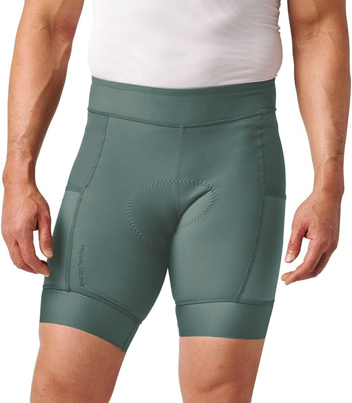 Pantalón corto de ciclismo Expedition de 10,5"para hombre, puños de silicona y bolsillos de carga en el muslo