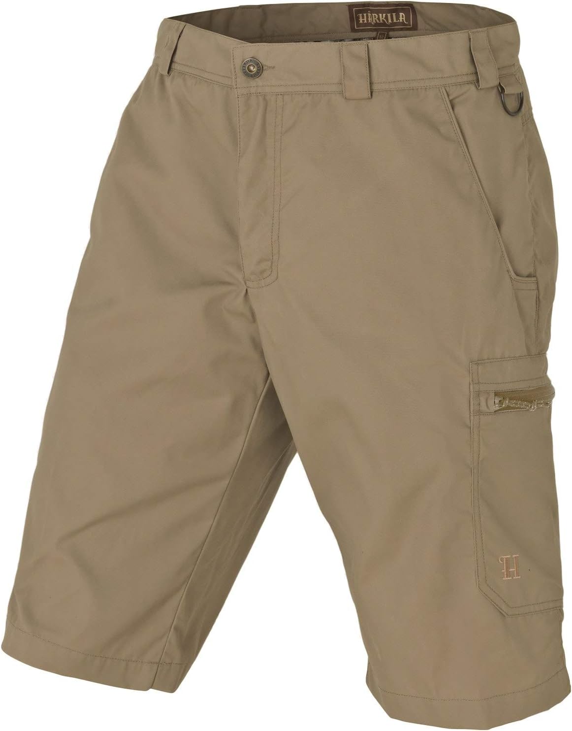 Alvis Shorts – Short Hunting Trousers for Summer Men Made of Waxed Canvas Material – Robust Hunting Shorts for Spring and Summer Water-Repellent