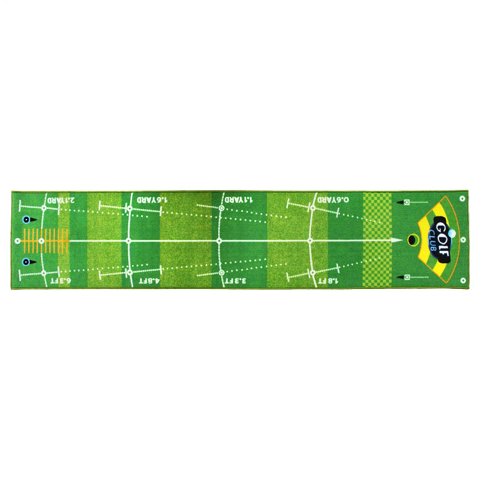 Tappetino Putting Green 50 x 238 cm portatile antiscivolo
