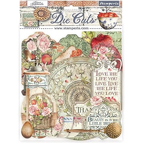 Stamperia - Assorted Die Cuts - Casa Granada Cover