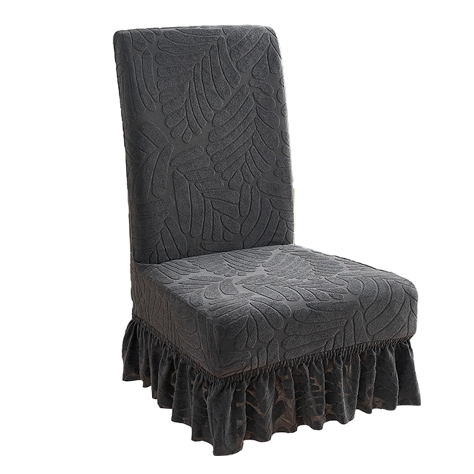 Tsophreniq Chair Cover Stretch Dining Seat Cover with Back Long Back Chair Washable for Home Dining Room Soft Slipcover
