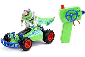 Jada Disney Pixar Toy Story 4 Turbo Buggy W/Buzz Lightyear RC Car