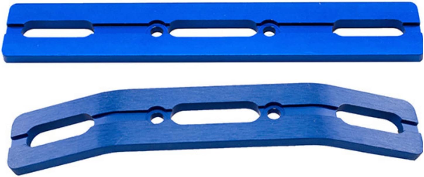 e-revo Blue Anodized Aluminum Bumper Set