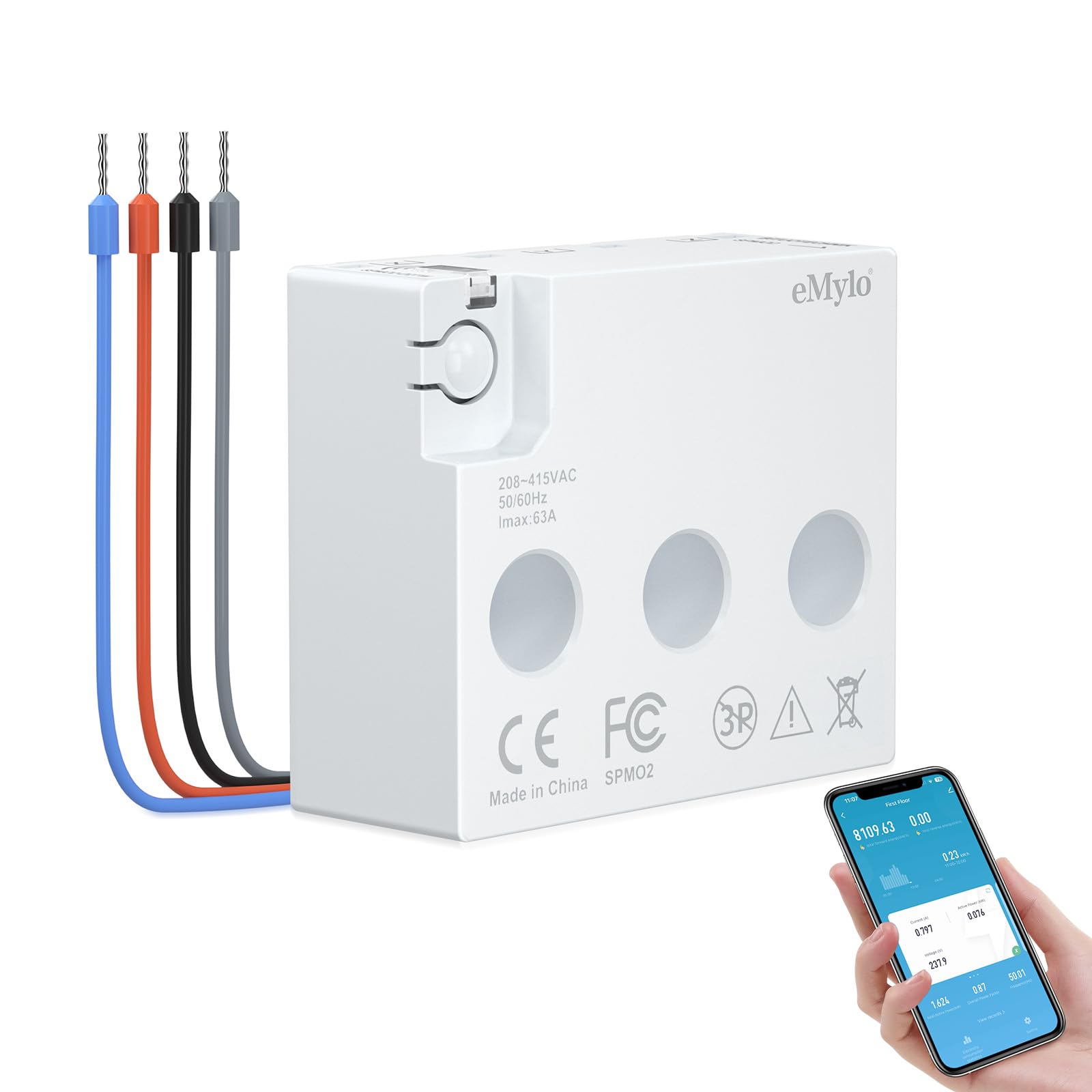 Digitaler Feuchtigkeitsregler - Hygrometer 0-99% HR 220V