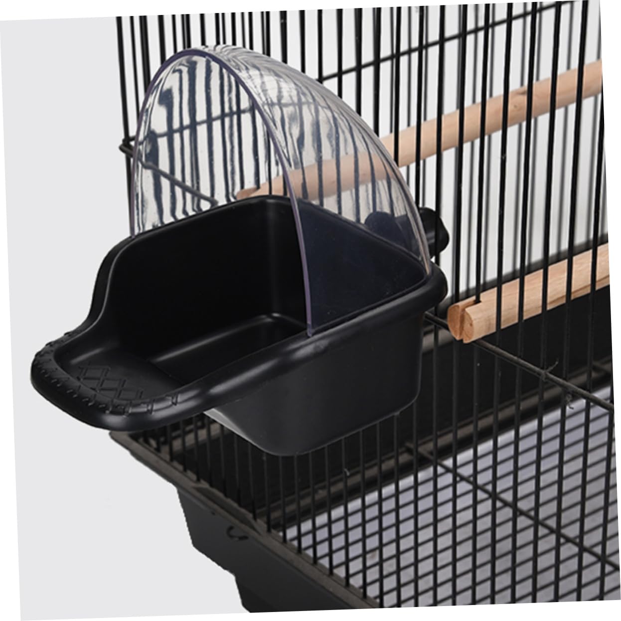 ABOOFAN 2stücke Anti-leck Vogel Futterbehälter Für Papageien Und Wiederverwendbare Badewanne Für Vögel Zubehör Zur Stressreduktion Und Einfache Fütterung Und Langlebig
