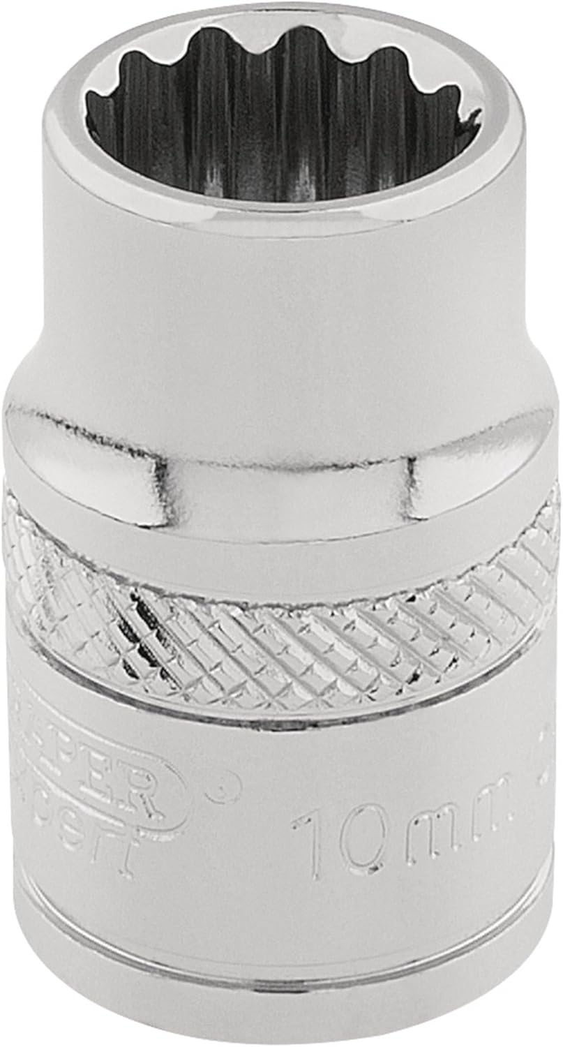 Draper 15231 Elora Hexagon Socket, 15mm Ø, 3/8" Square Drive