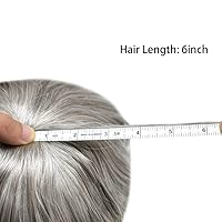 Vista 5 de Toupee para hombres Piezas de cabello completo suizo encaje para hombre Toupee sistemas de reemplazo de cabello humano línea capilar natural sistema