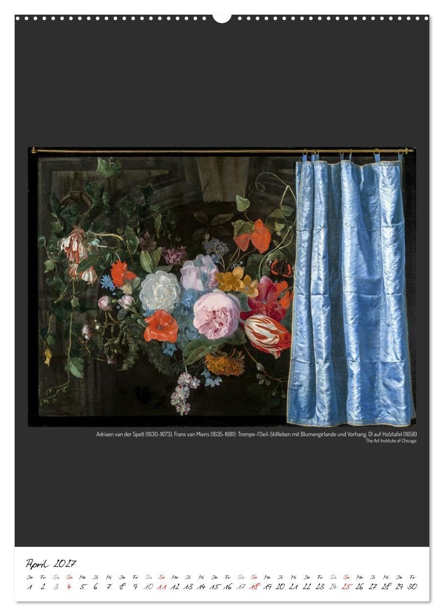 Trompe-l'œil - Die Kunst der Illusion. Kunstkalender (hochwertiger Premium Wandkalender 2027 DIN A2 hoch), Kunstdruck in Hochglanz: Raffinierte ... Harnett-Peto-Haberle (CALVENDO Kunst)