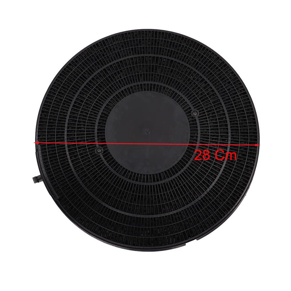 Filtro A Carbone Attivo Per Cappa 28 Cm Mod.26 - Antiodore Compatibile Con Elica, Electrolux, AEG E Più - 4