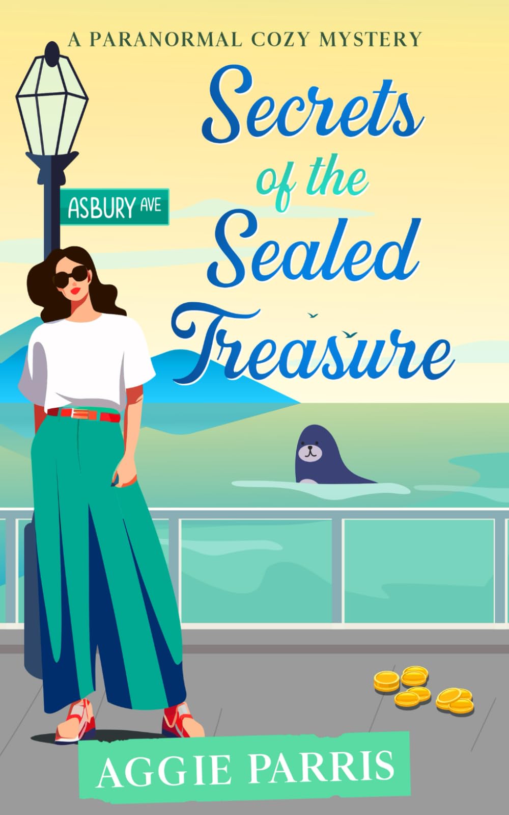 Secrets of the Sealed Treasure: A paranormal cozy mystery (Sleuthing with Seals)