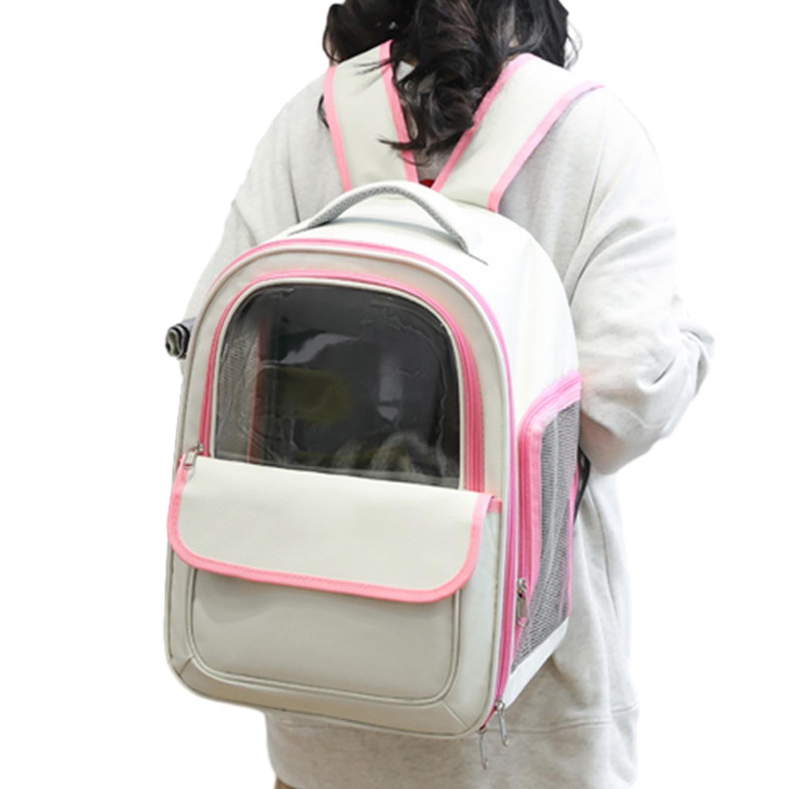 Borsa da trasporto a bolle per gatti, zaino per gatti Borsa zaino comoda e | Zaino portaoggetti Zaino per animali domestici per viaggi all'aperto, escursioni, campeggio,