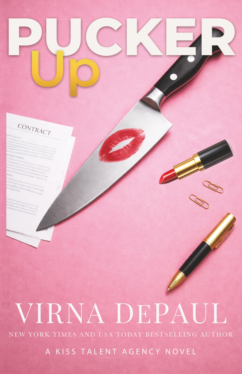 Pucker Up: A Brother’s Best Friend Celebrity Romance (Kiss Talent Agency)