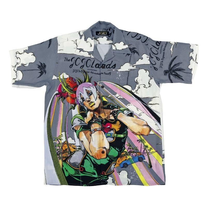 Amazon.co.jp: JOJO magazine特製 アロハシャツ ペインズグレー L 