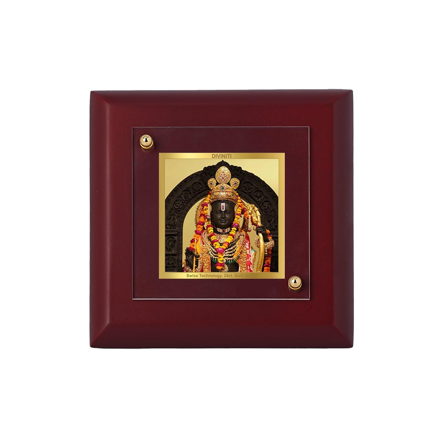 Khatu Shyam Gold Photo Frame - 24K Luxury -16