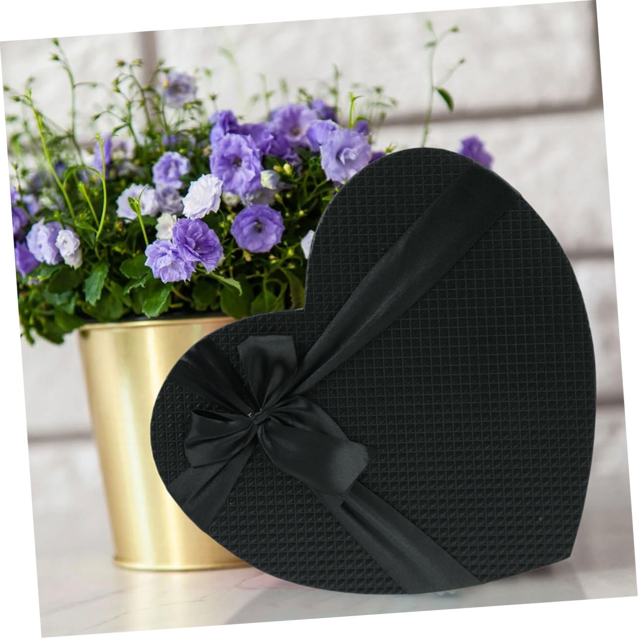 Ciieeo 2 Stücke Papier Box Herzförmige Box Für Blumen Valentinstag Party Treat Bevorzugung Verpackung