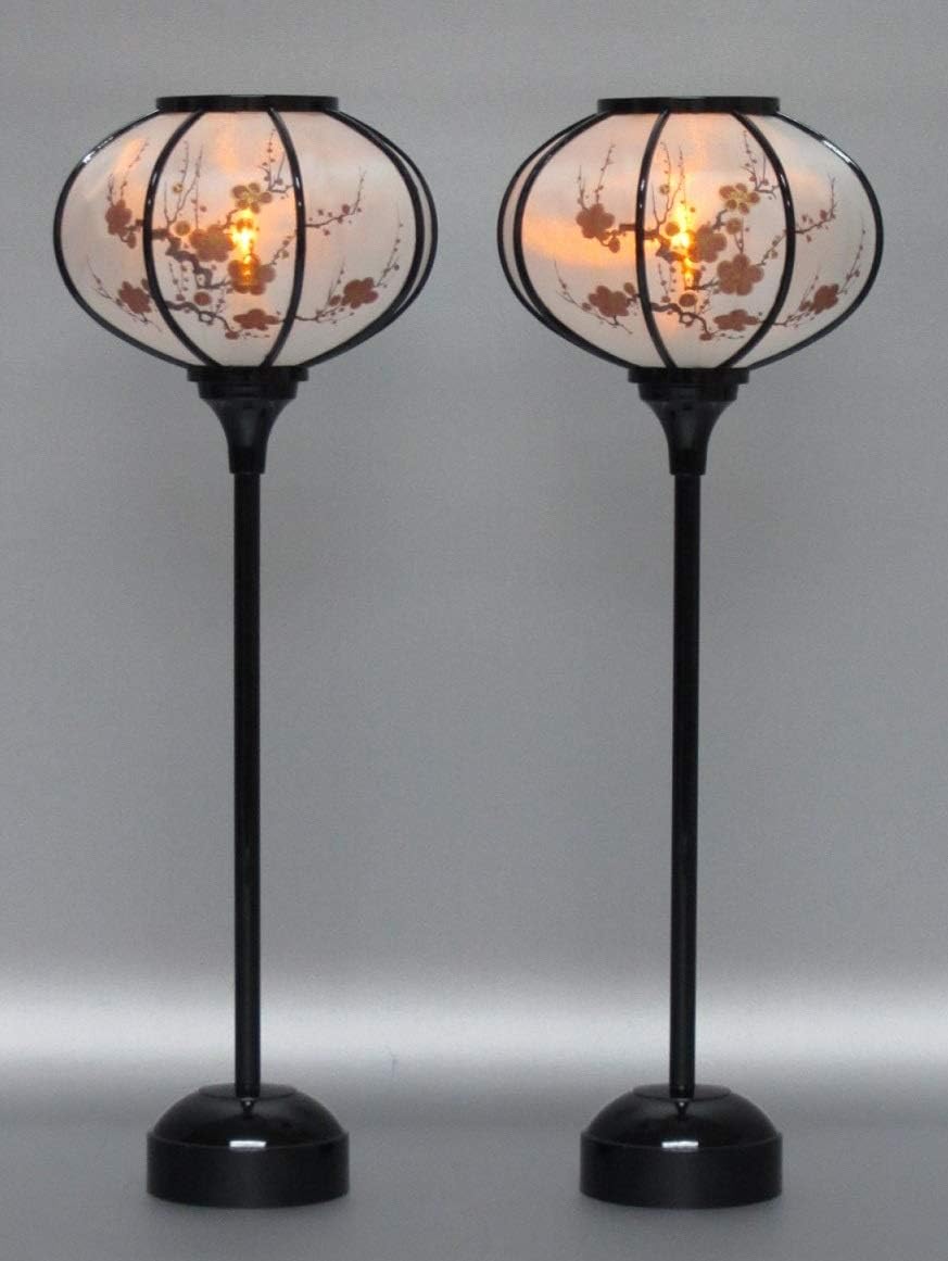 道具 コードレス ぼんぼり 「燭台」 雪洞(LED) 24cm 雛人形 楽天市場