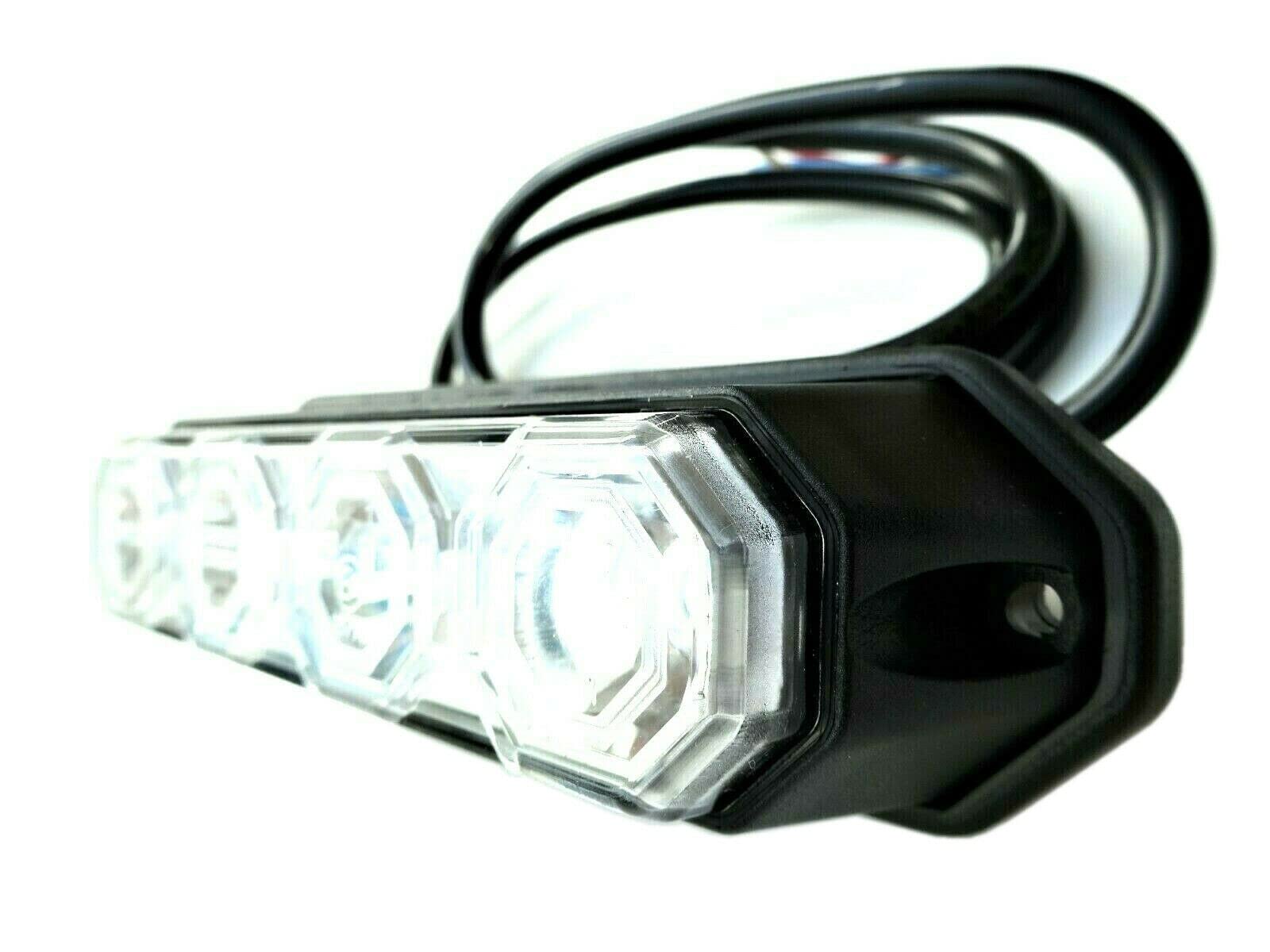 2x LED Positionsleuchte mit Blinker 12V 24V E9 ECE R06 R07 für Traktor Schlepper Baumaschine Anhänger IP68