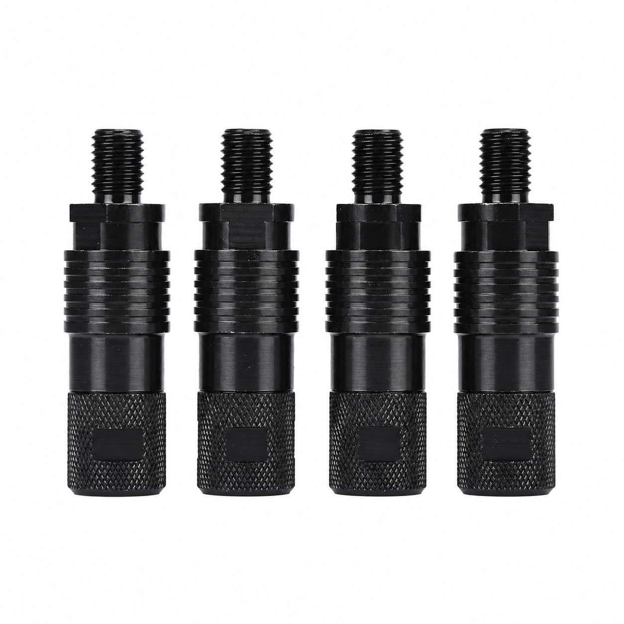 RiToEasysports Adaptateur Alarme Pêche, Connecteur Dégagement Rapide 4 Pièces, Accessoire Rod Pod pour Pêche à la Carpe Noc et Jour, Anglers Banque et Campement