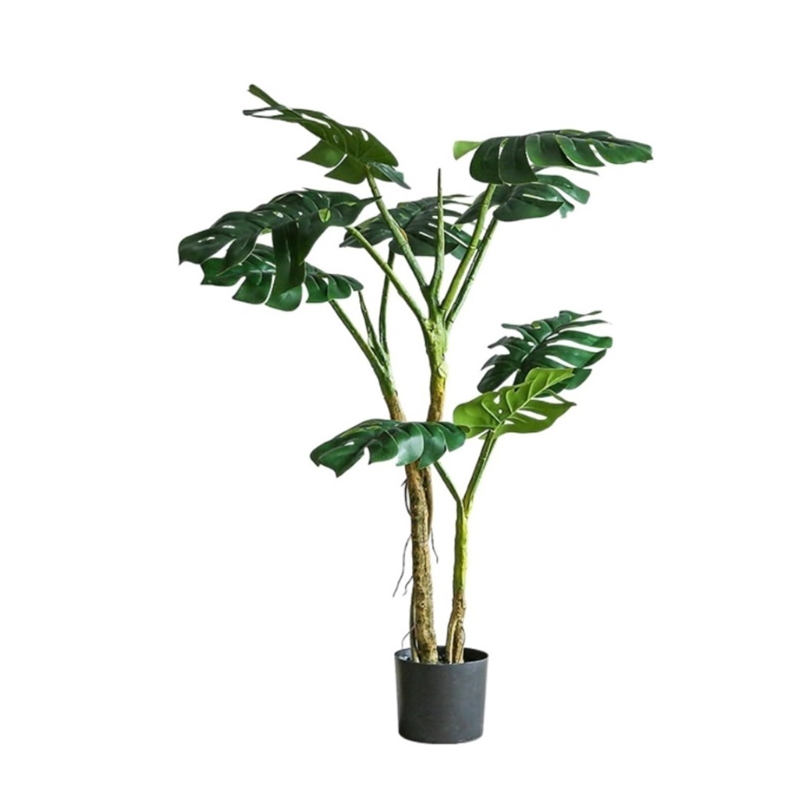 SWENEEN Indoor Artificial Plants In Pots For Home Garden Indoor Outdoor Decor Artificial Plant Artificial Tree,One Color-130Cm,One Color-130cm
