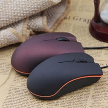 Wired Mouse M20 Wired Mouse Frosted High Sensitivity Ergonomic Plug and Play Mini Optical Computer Mice for Office Desktop Mouse PC Mouse