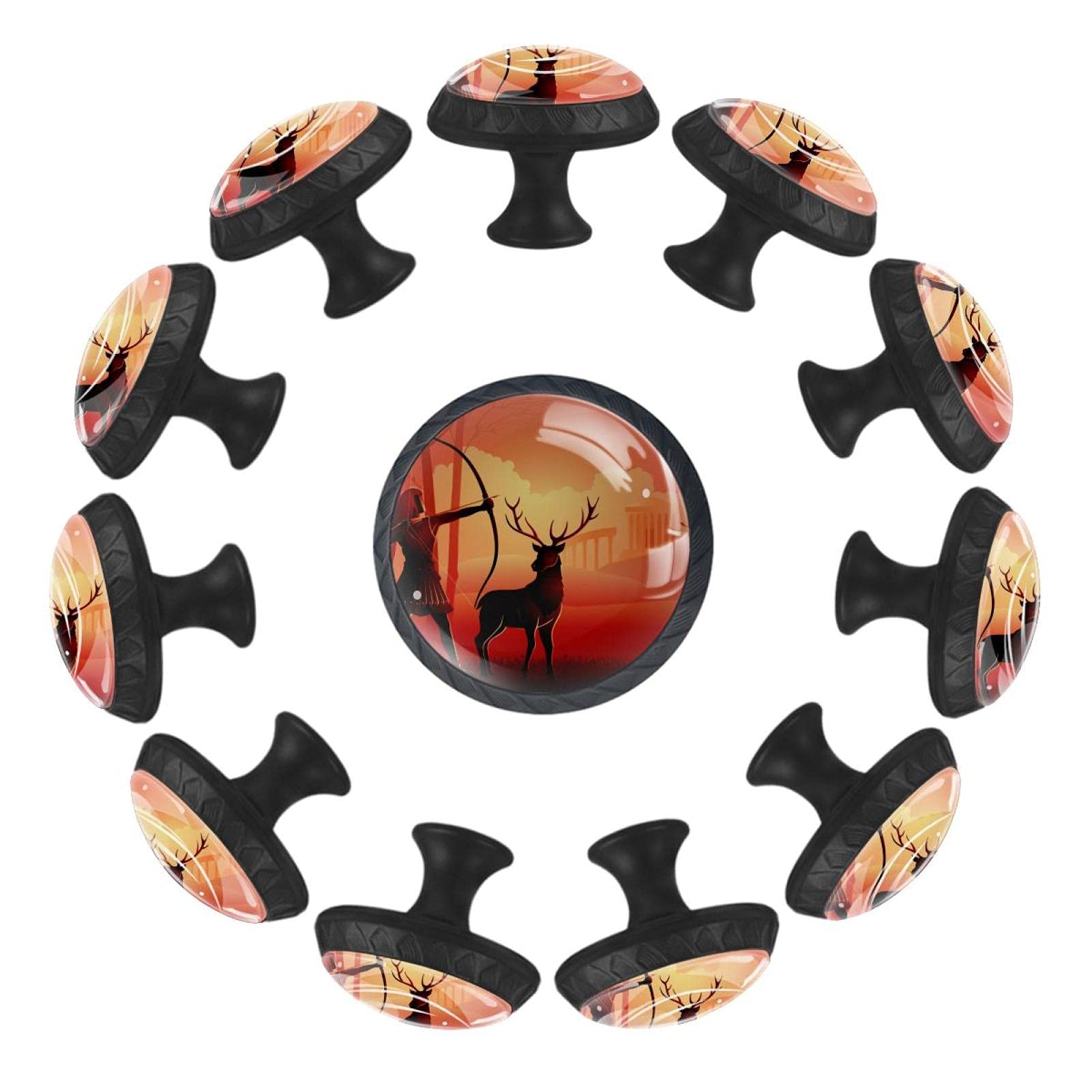 Bouton de tiroir cerf de 35 mm pour décorer la salle de jeux des enfants