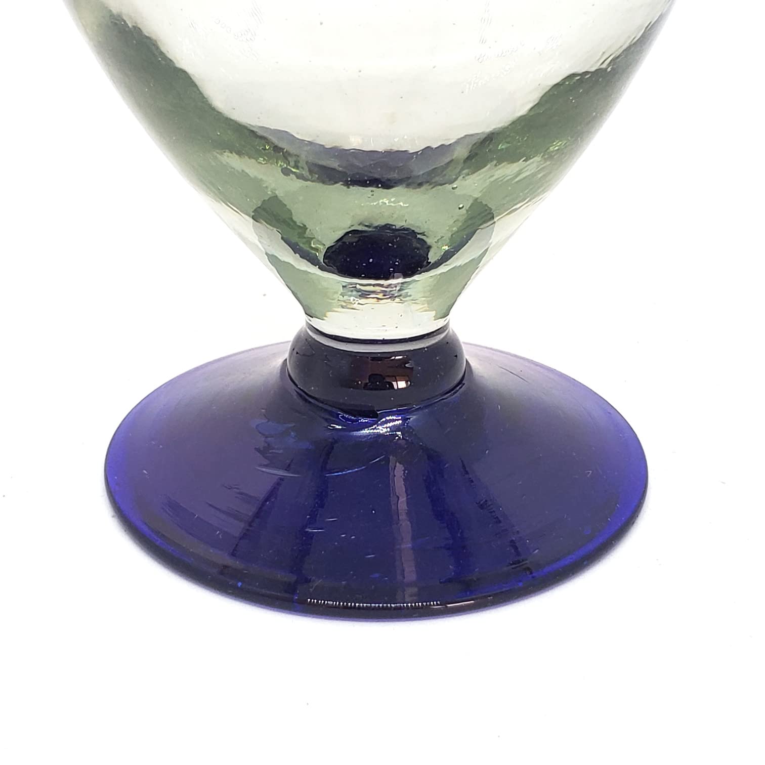 Cobalt Blue Mexican Wine Glasses (Set of 6) -4